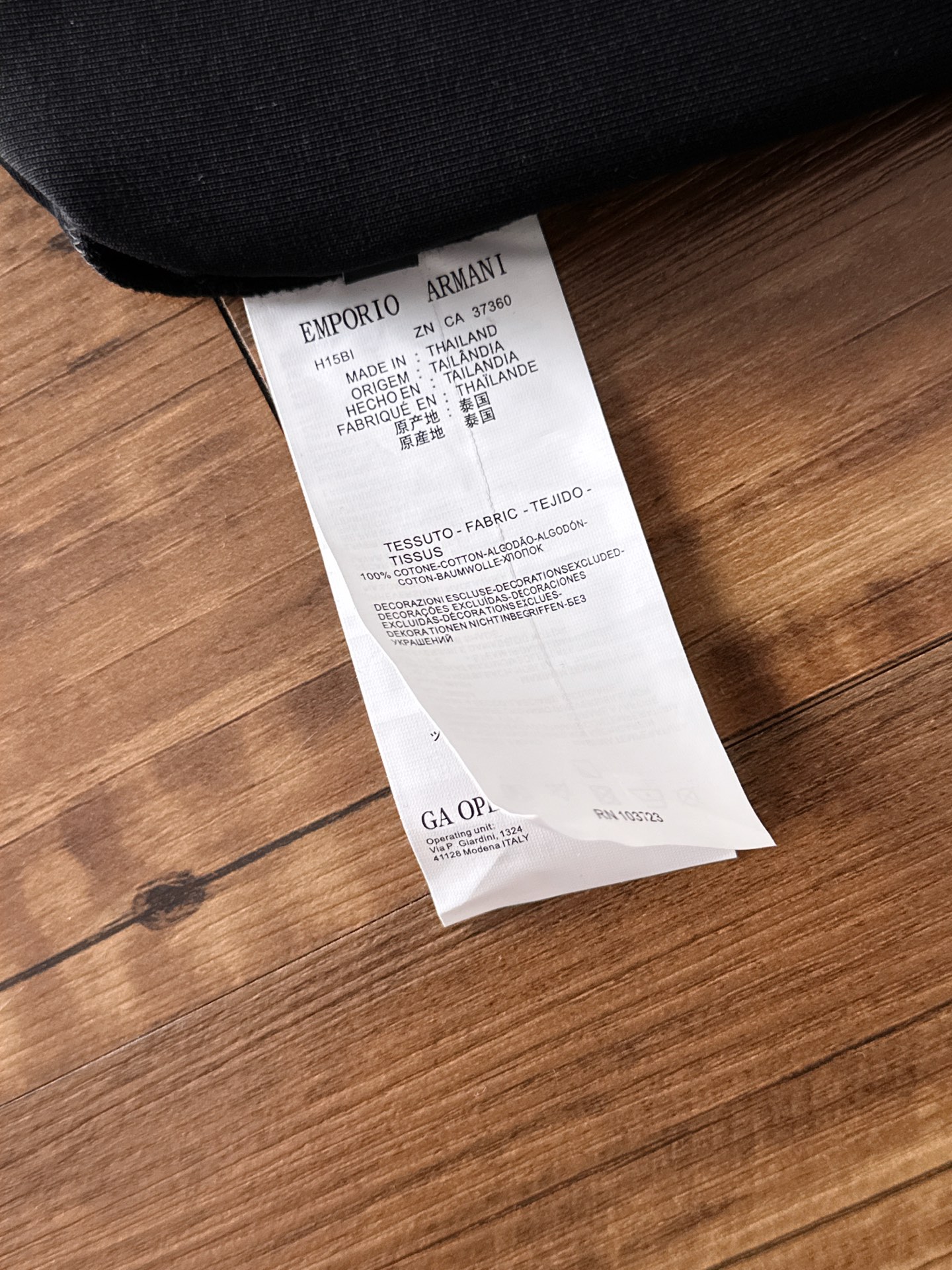 🌾退换 E Armani 阿玛尼 # 2025秋冬 八明治空气层套头圆领卫衣男女同款时尚休闲套头卫衣衫！