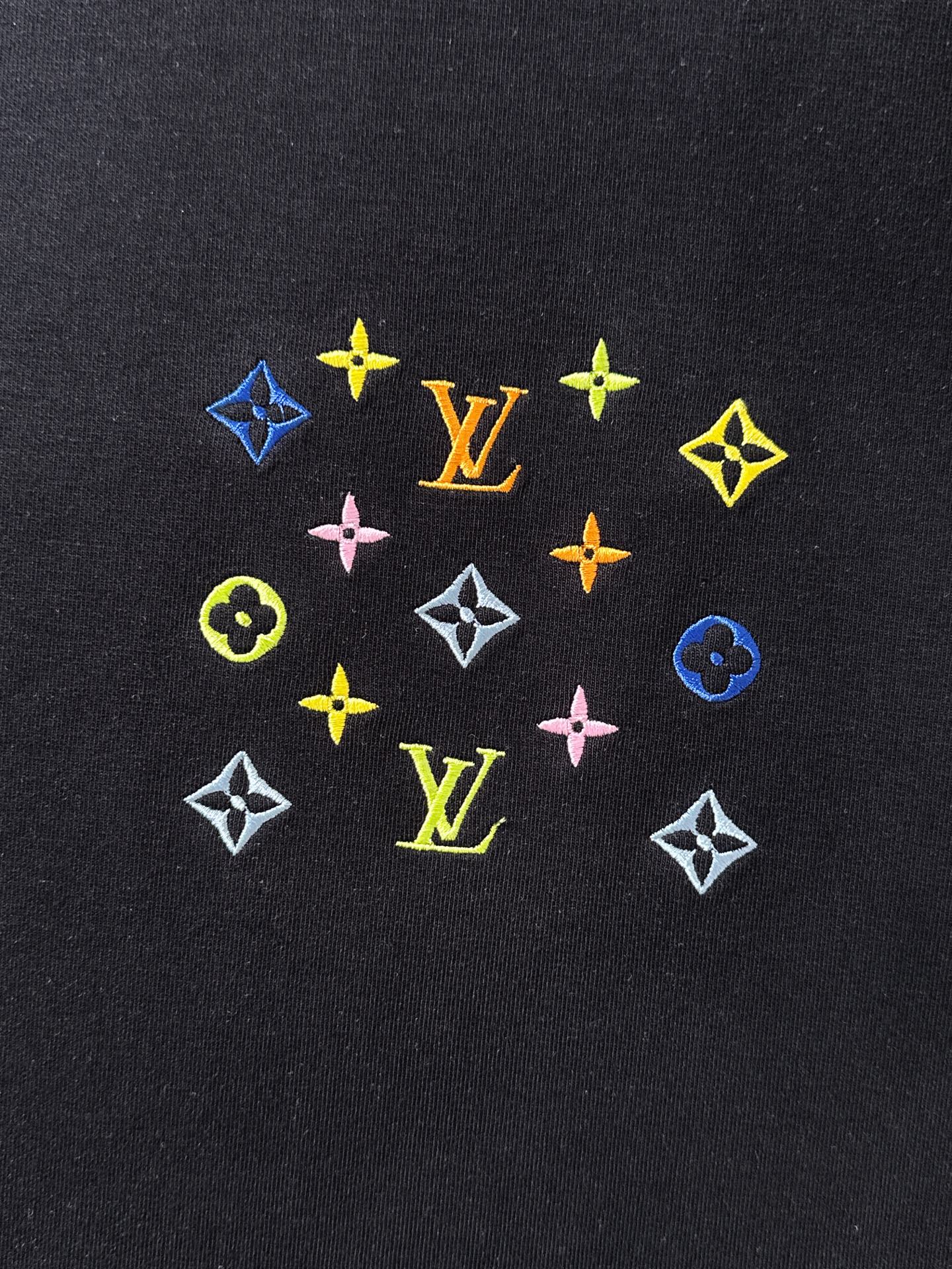 🌾退换 Louis Vuitton-LV 驴家# 2025秋冬 八明治空气层套头圆领卫衣男女同款时尚休闲