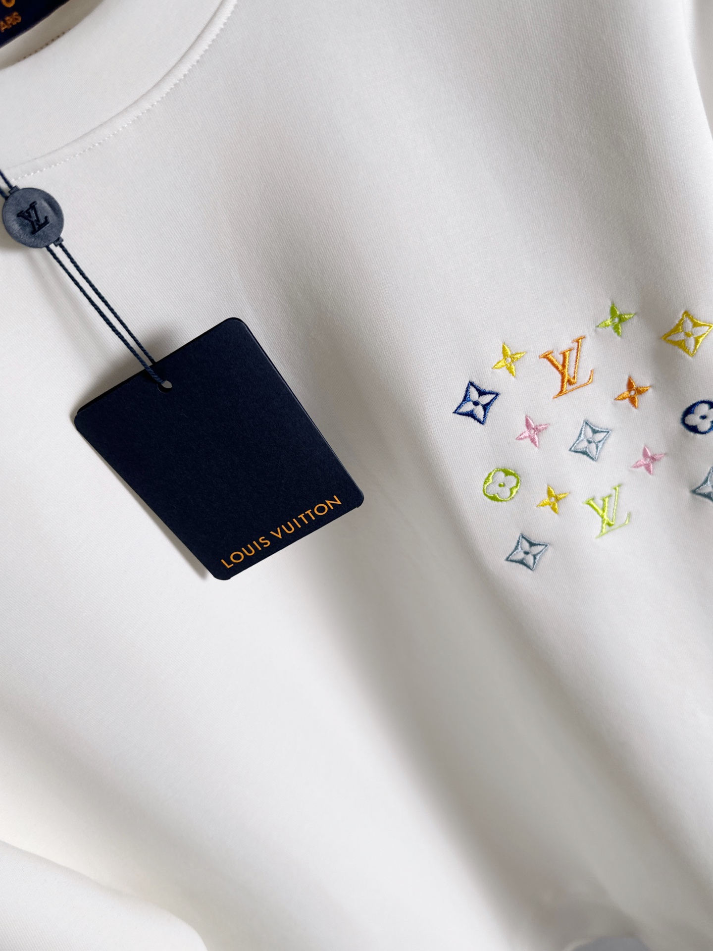 🌾退换 Louis Vuitton-LV 驴家# 2025秋冬 八明治空气层套头圆领卫衣男女同款时尚休闲