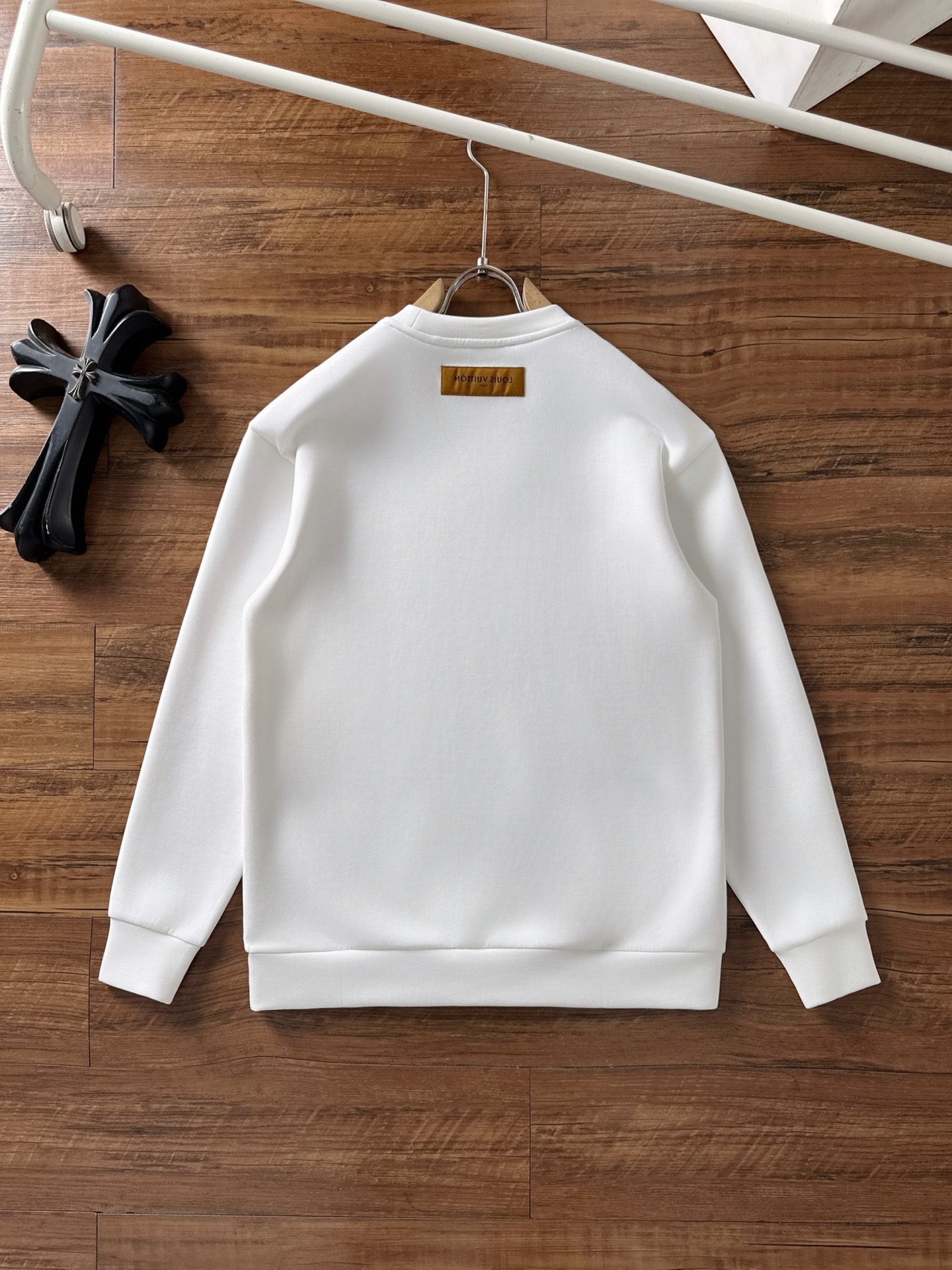 🌾退换 Louis Vuitton-LV 驴家# 2025秋冬 八明治空气层套头圆领卫衣男女同款时尚休闲