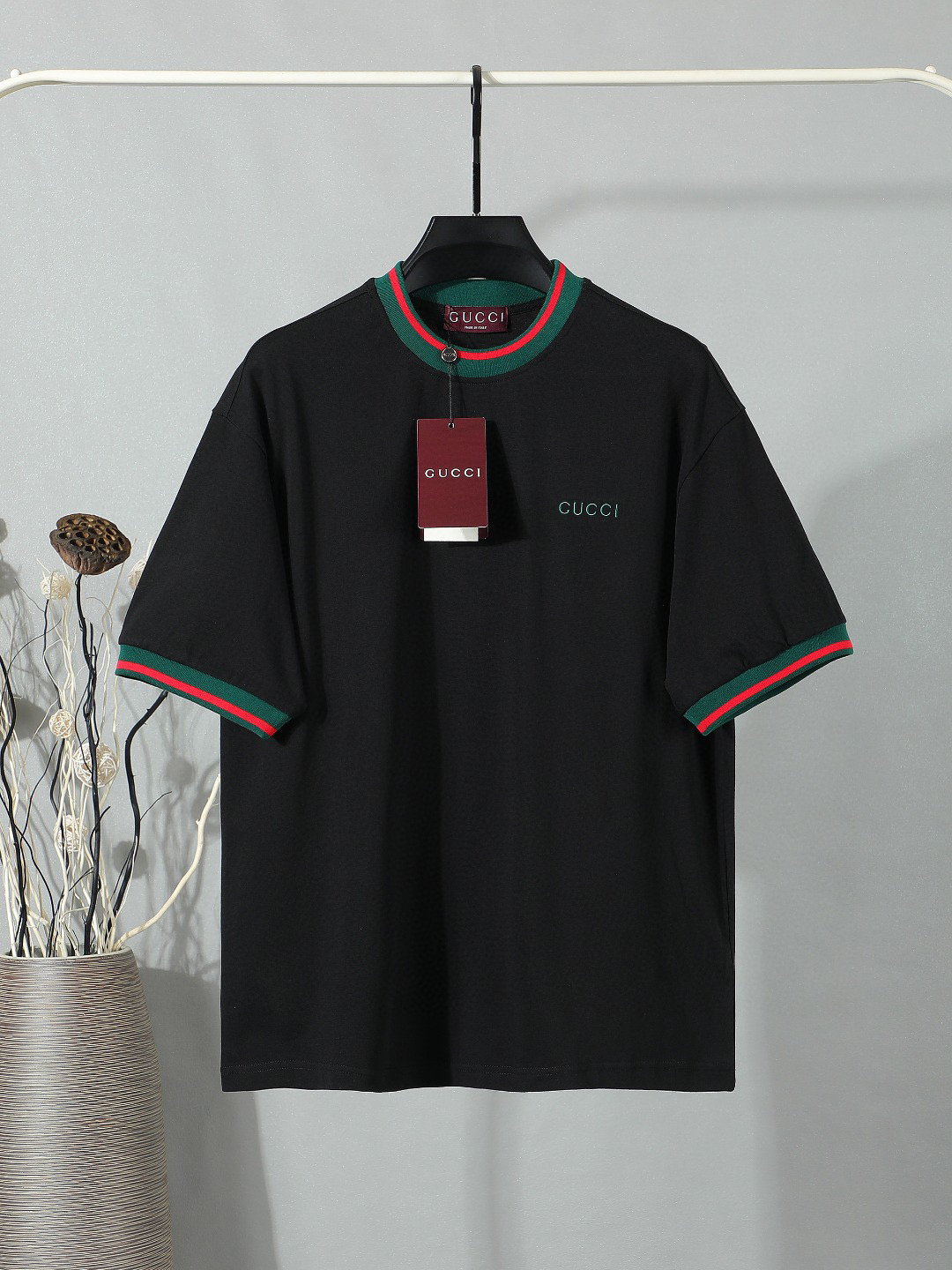 95 【Calidad exclusiva】 GUC2026 Nueva camiseta de verano de alta calidad con tres etiquetas completas, cuello redondo, m…