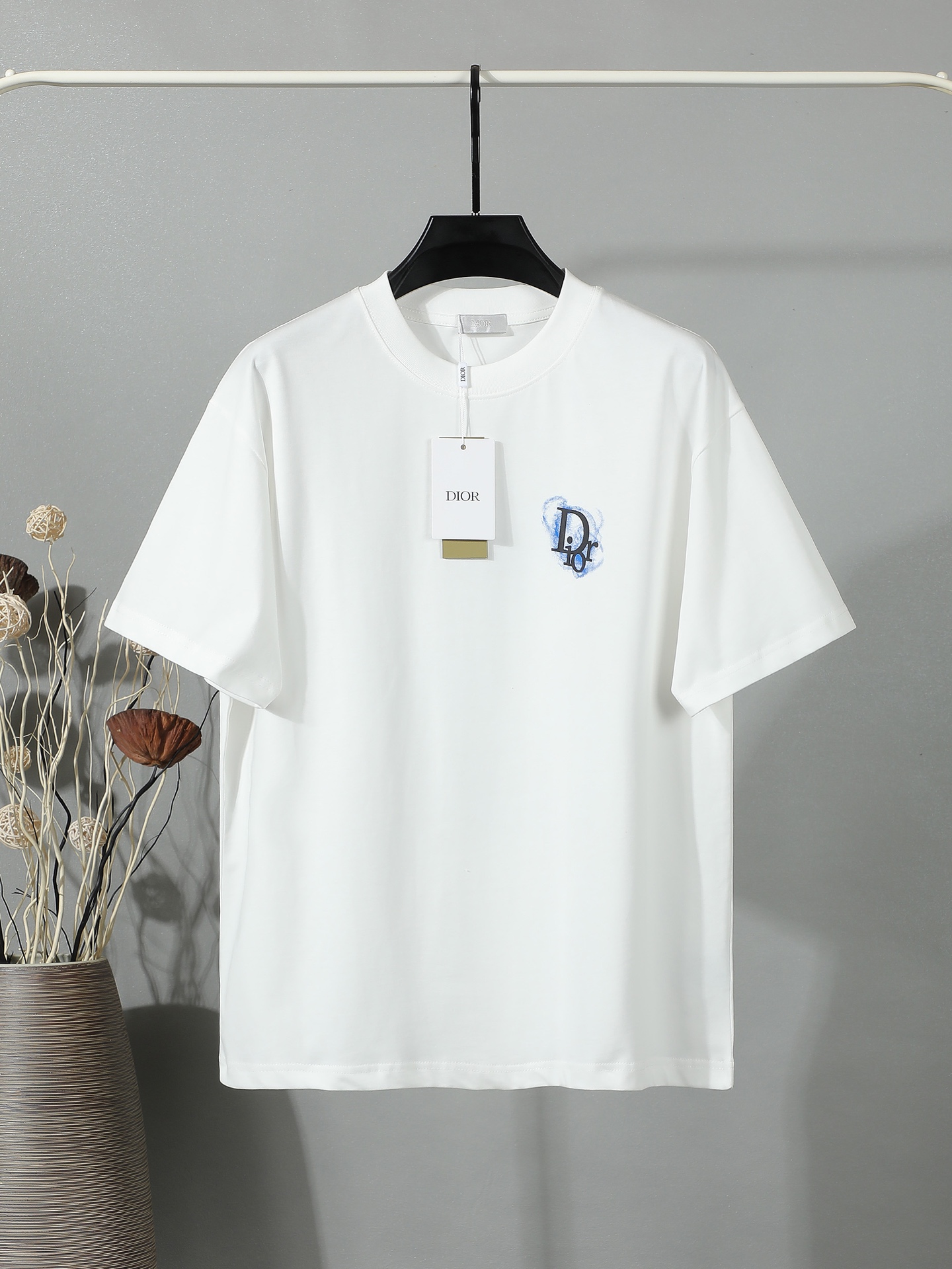 95 ⭐️DIOR 26 nuevos productos de primavera y verano, la última camiseta de manga corta con cuello redondo ~ personaliza…