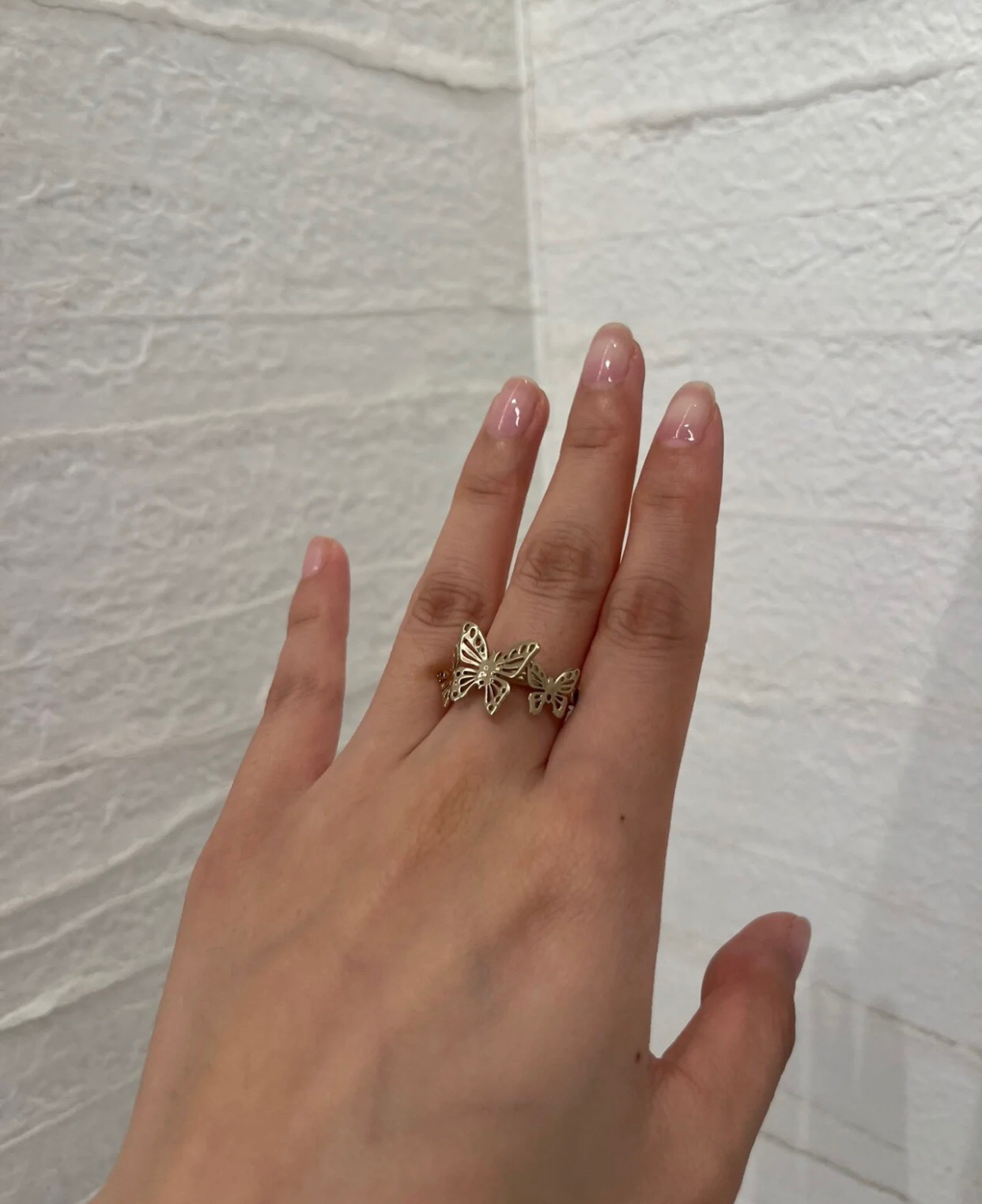 Alta calidad, tallas S-M-L (6.7.8) 【d anillo de mariposa calado】Z 3800, 🤩🤩 ¡hermoso éxito de ventas! 💓 ¡Forma de mar…