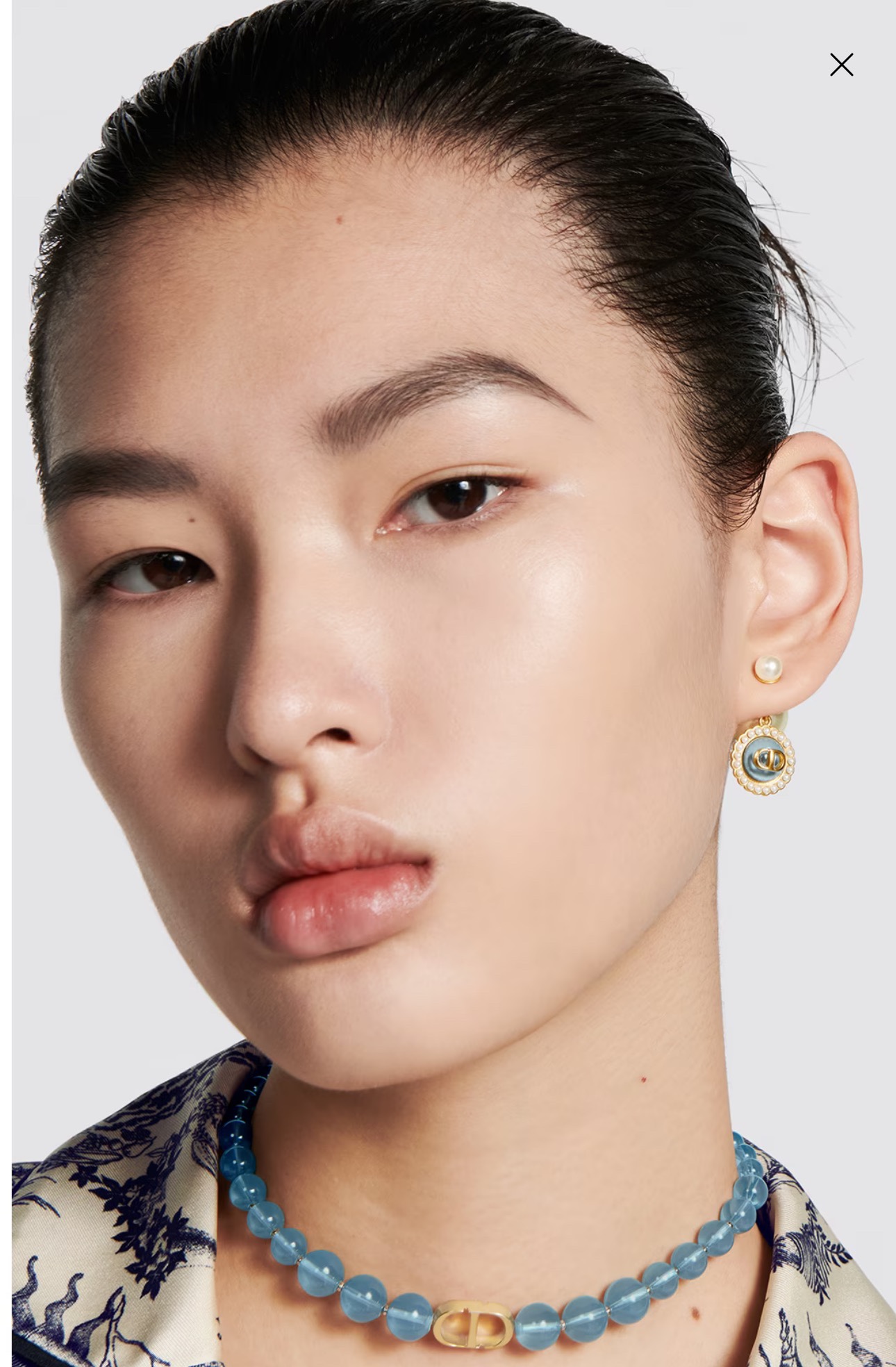 Chanel 高品质 细节如图 D琉璃珠双珠耳钉Z 5100 太美太美了