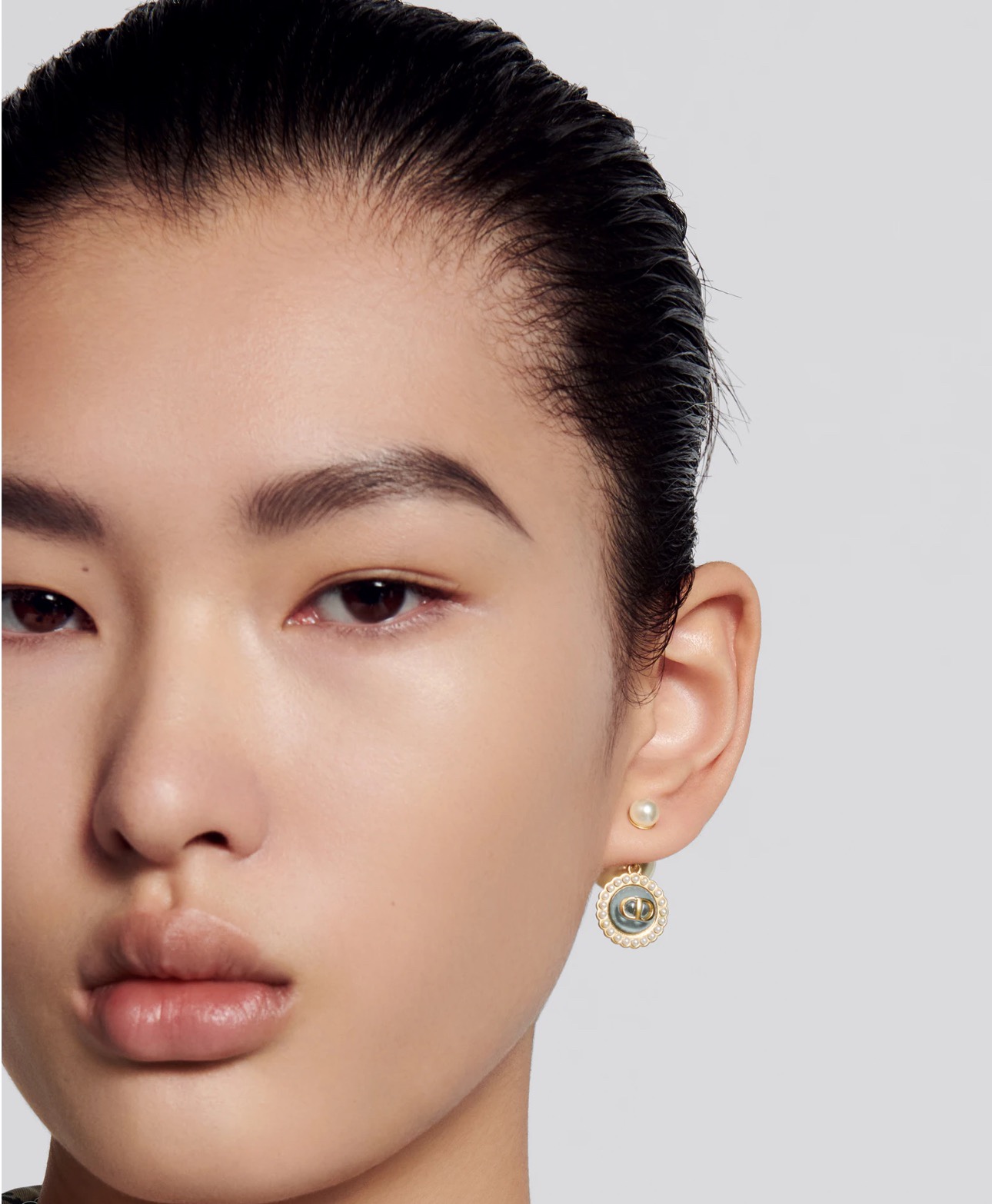 Chanel 高品质 细节如图 D琉璃珠双珠耳钉Z 5100 太美太美了