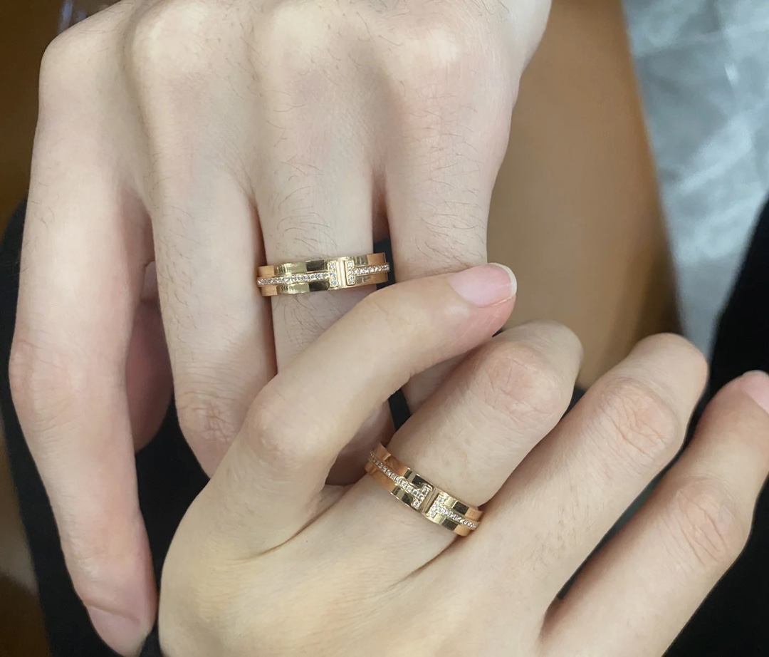 无钻 带钻【】 结婚对戒首选💗太太太赞啦😍