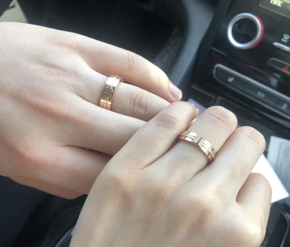 无钻 带钻【】 结婚对戒首选💗太太太赞啦😍