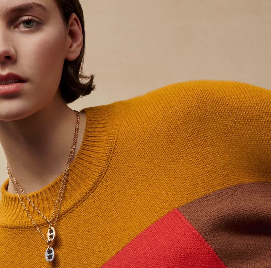 NO:633445,Pig nose necklace, necklace, Cartier high-end jewelry19860909猪鼻子项链,,necklace,卡迪亚高端饰品,Jewelry