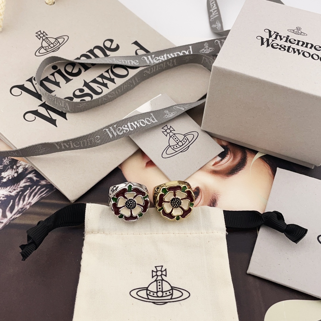 Saturn Rose Ring: Fashionable Design with Unique Engravings and Symbolic Crown Ball - 图片 1
