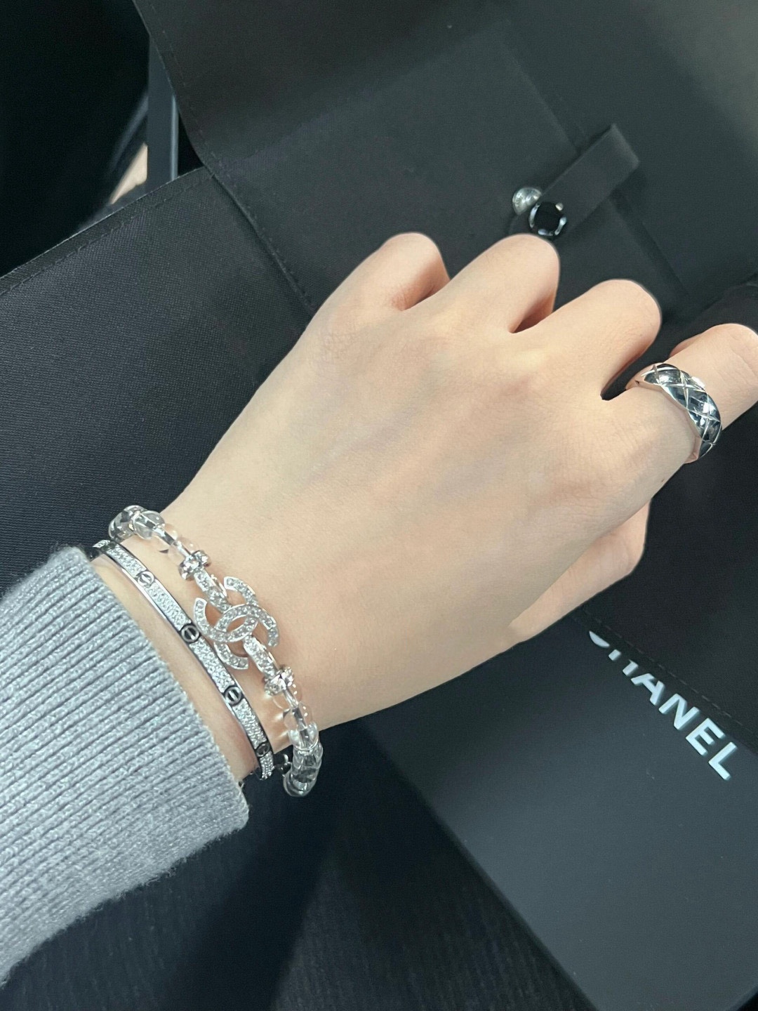 NO:633792,Hands-on pictures, Cardia high-end jewelry19860909上手图,,卡迪亚高端饰品,Jewelry