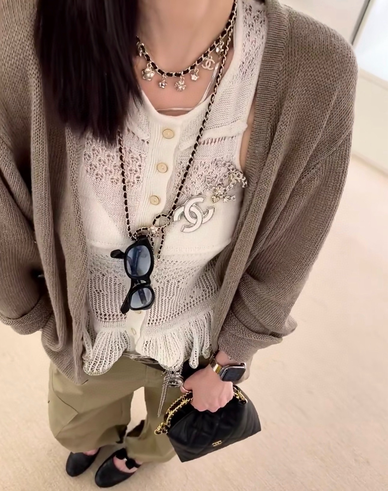 NO:634205,Multi-element necklace, necklace, Cartier high-end jewelry19860909多元素项链,,necklace,卡迪亚高端饰品,Jewelry