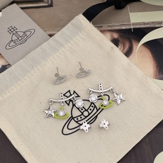 【【VivienneWestwood】宝宝,什么是快乐星球,来,这就是快乐星球!绝美多吊坠星球耳钉!重磅 【【VivienneWestwood】宝宝,什么是快乐星球,来,这就是快乐星球!绝美多吊坠星球耳钉!重磅