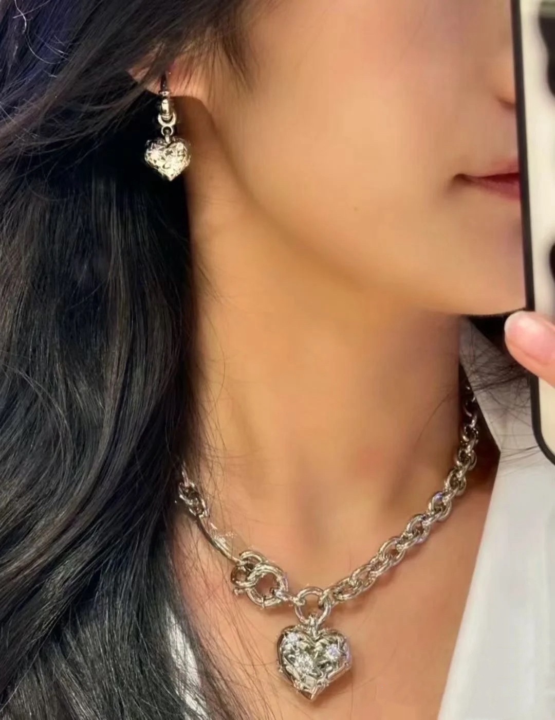 NO:635569,Beautiful love, Cardia high-end jewelry19860909绝美爱心,,卡迪亚高端饰品,Jewelry