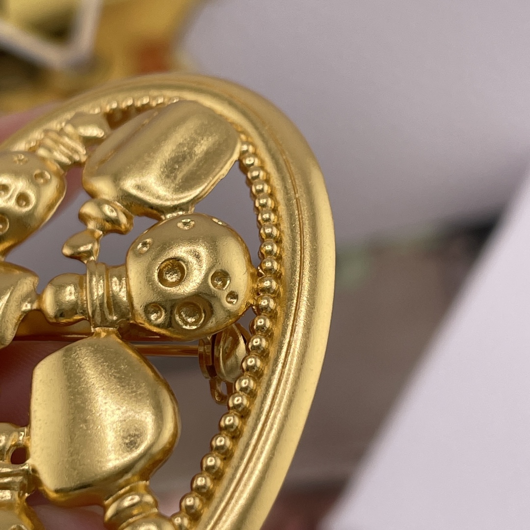 【【D 多香水瓶椭圆胸针】D!or vintage系列，越看越好看，丝毫不亚于Ch@nel的vintag