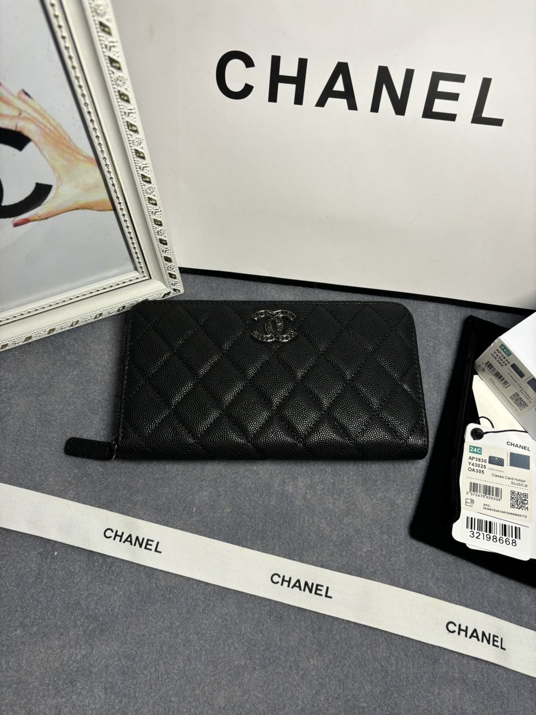 Chanel A Detail: Beautiful Size 10.4*19.4*2.5 cm - 图片 1
