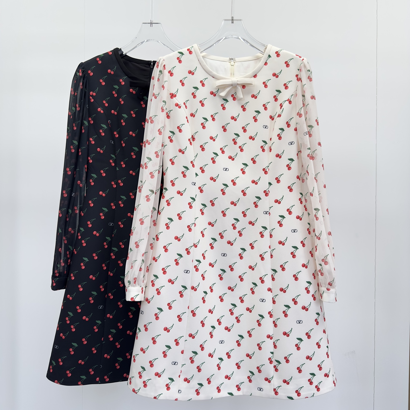 Charming Cherry Print A-Line Dress - Flattering Fit for Petite Women 2 i1756584518864 6665 0 0