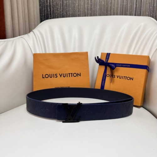 Louis Vuitton Riem 4 cm - Premium Leer met Iconisch Patroon & Geschenkverpakking 1 Louis Vuitton Riem 4 cm - Premium Leer met Iconisch Patroon & Geschenkverpakking