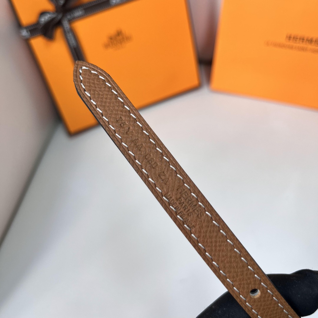 Hermes Swift & Epsom Leather Reversible Belt - 1.3cm Width 9 o 1ie33tkci104afc0fcmnf51j2i2n