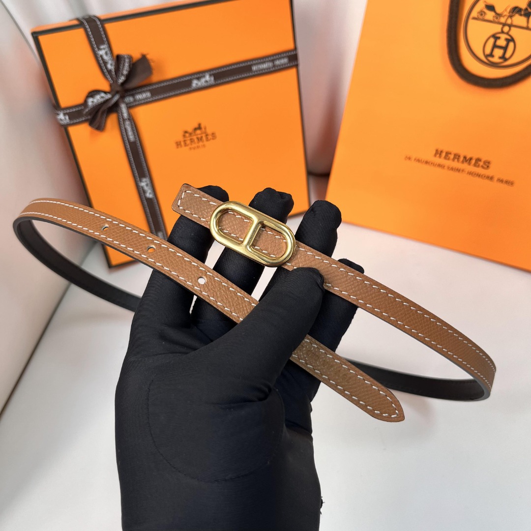 Hermes Swift & Epsom Leather Reversible Belt - 1.3cm Width 5 o 1ie33tkcibf21m901mag1okhpjv2j