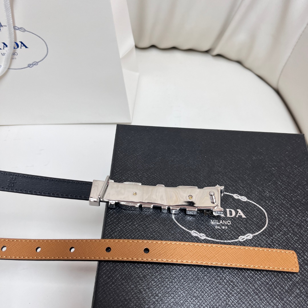 Prada Saffron Leather Belt with Logo Buckle - Classic & Stylish 4 o 1ie87imn619k01booh871a3tb2i4r