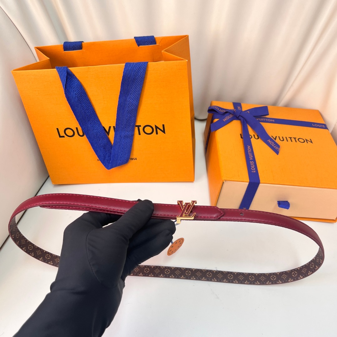 Louis Vuitton Reversible Leather Belt, 1.5cm - Stylish and Versatile 2 o 1if1sq376124i2pe1dalb0qi1id
