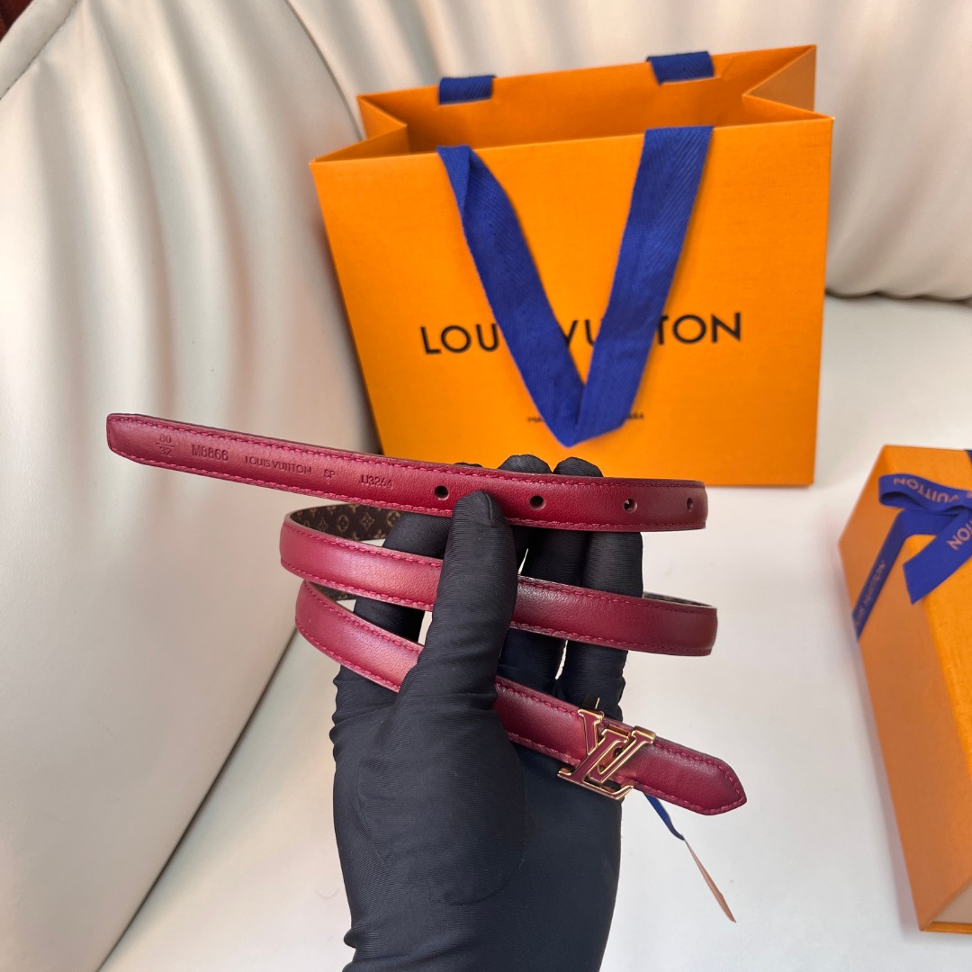 Louis Vuitton Reversible Leather Belt, 1.5cm - Stylish and Versatile 8 o 1if1sq379k5irjc54r1q94f5oj