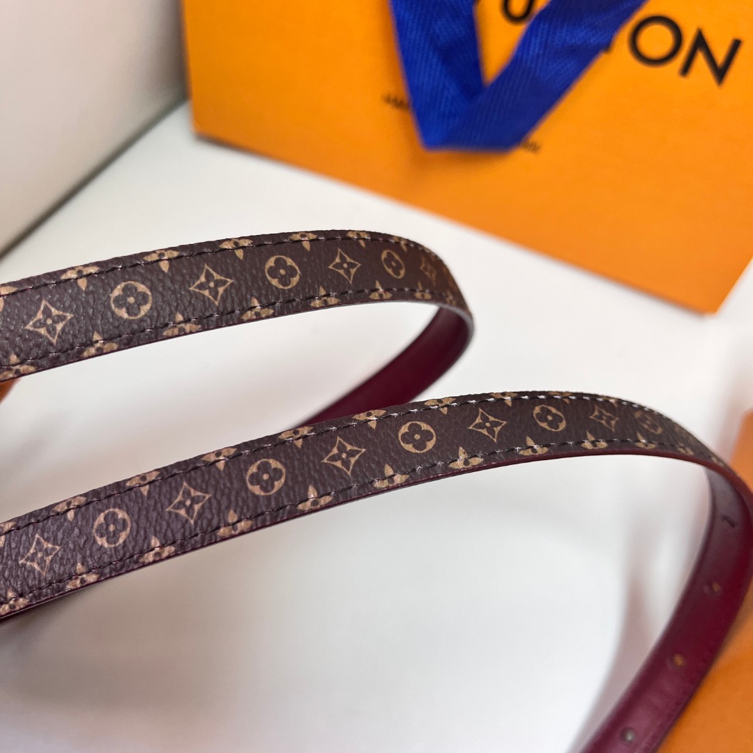 Louis Vuitton Monogram Reversible Belt 1.5cm - Stylish & Versatile Accessory 7 o 1if1tpfuf13c9vjp4foqqm13e5j