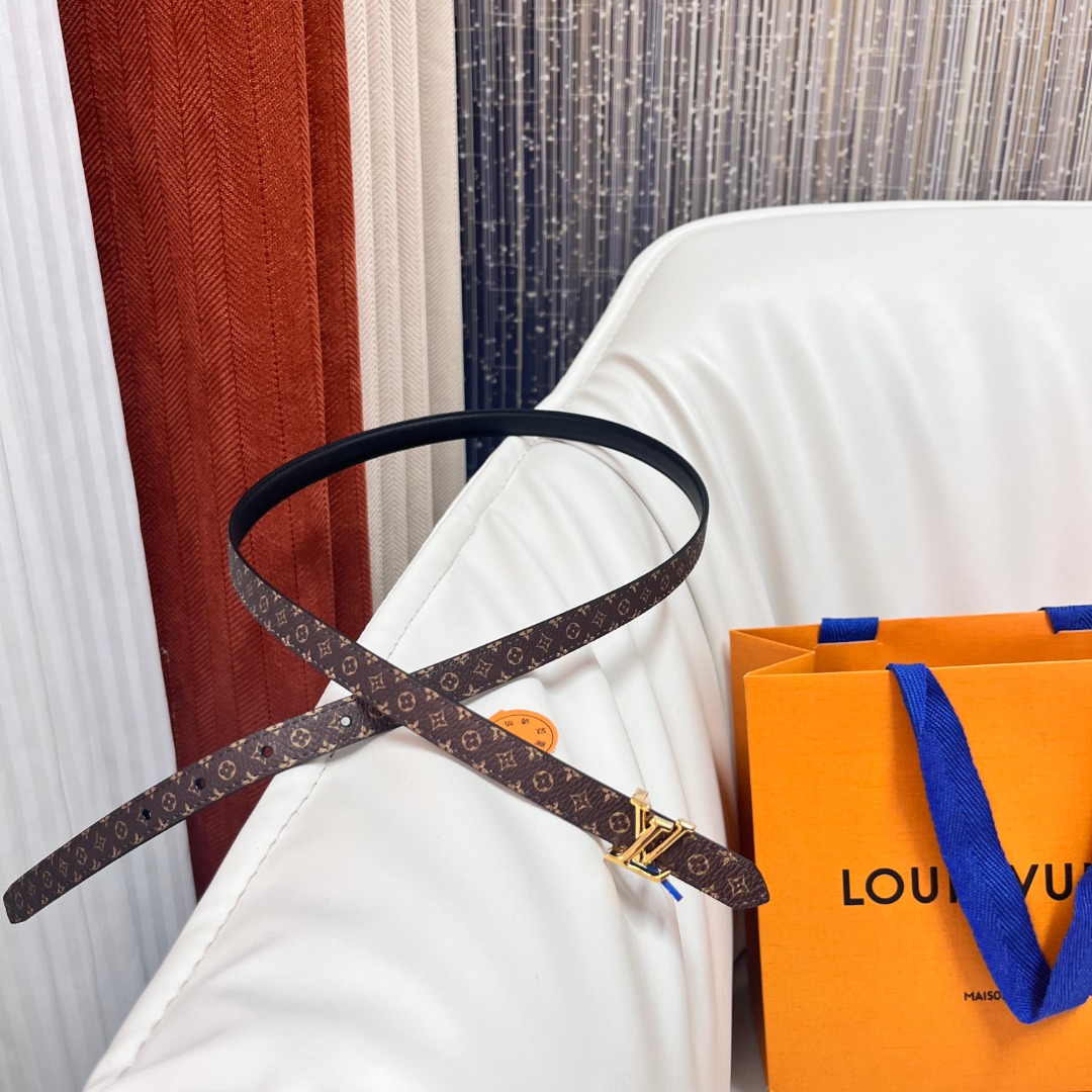 Louis Vuitton Reversible Skinny Belt 1.5cm - Iconic Style & Versatile Fashion 10 o 1if1u1nm1ii9159m13e10vslak26