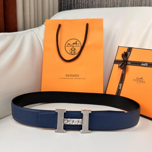 Hermes Belt 3.8cm Wide Reversible Leather Belt with H Buckle 1 Hermes Belt 3.8cm Wide Reversible Leather Belt with H Buckle