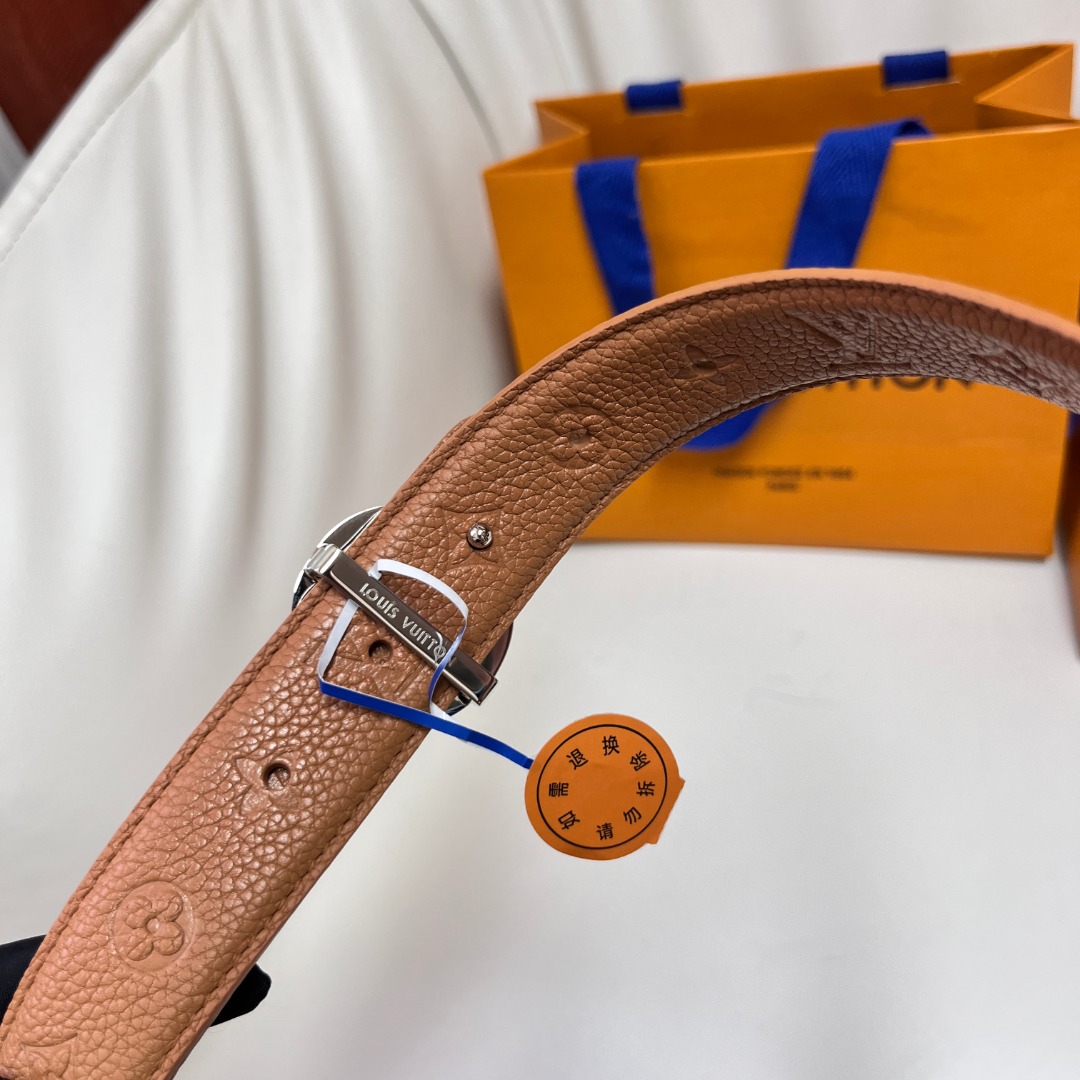Louis Vuitton Women's Belt, 3cm Width, Canvas and Leather, Flower Buckle 4 o 1ifroq8jkvmmt5s1ociq9u8p2q