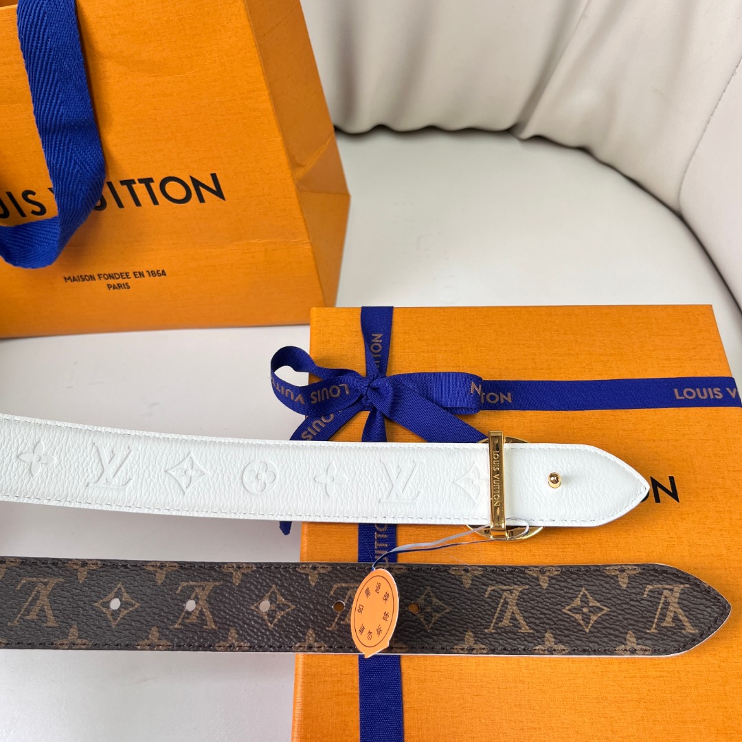 Louis Vuitton Women's Monogram Canvas Belt with Flower Buckle, 3 cm Width 6 o 1ifrp379v1uimolp1tlcj3o1gdg40