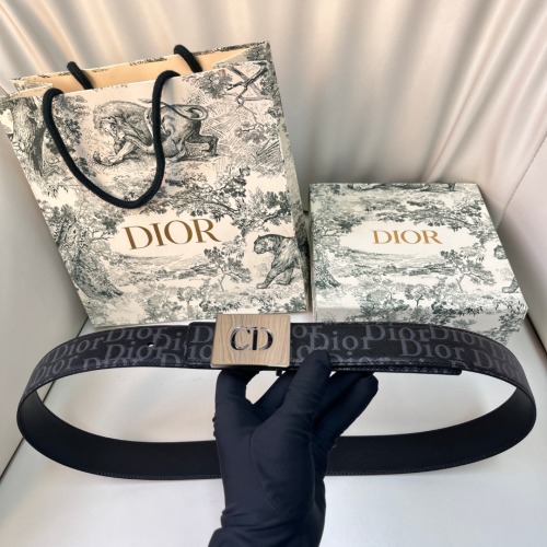DIOR Belt 3.4cm Width High Waist CD Buckle Designer Belt for Women 1 DIOR Belt 3.4cm Width High Waist CD Buckle Designer Belt for Women