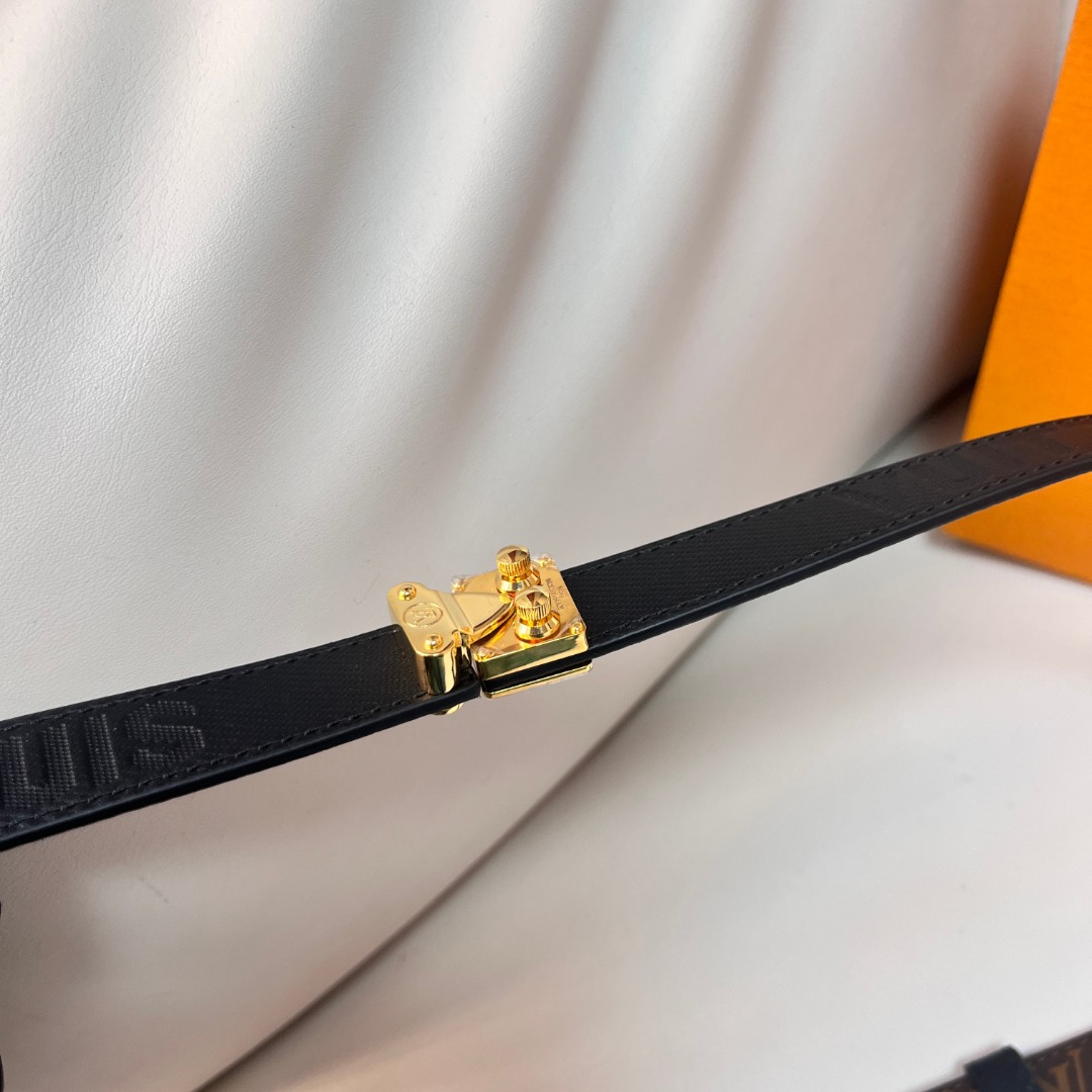 Louis Vuitton Women's Belt, 2cm Width, Adjustable, with Gift Packaging 3 o 1igb8oi7110a6fds9uvhhf1t0r4m