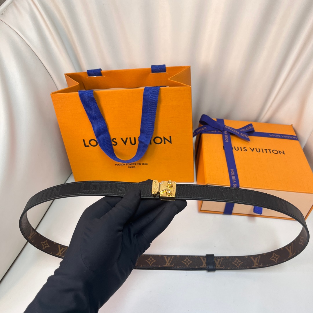 Louis Vuitton Women's Belt, 2cm Width, Adjustable, with Gift Packaging 2 o 1igb8oi7117cso4b7c316561qfe4l