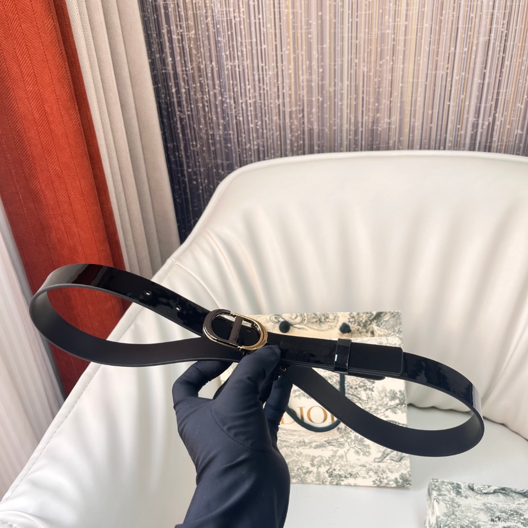 DIOR Black Smooth Calfskin Belt with CD Buckle, 2.5 cm Width 8 o 1ihmvvn9ce9bnes1c261p0v1dp29