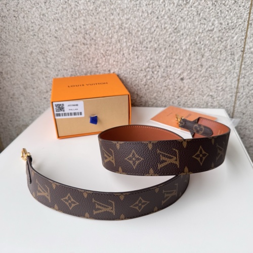 Louis Vuitton Monogram Canvas Shoulder Strap J02288 - Stylish Bag Accessory 1 Louis Vuitton Monogram Canvas Shoulder Strap J02288 – Stylish Bag Accessory