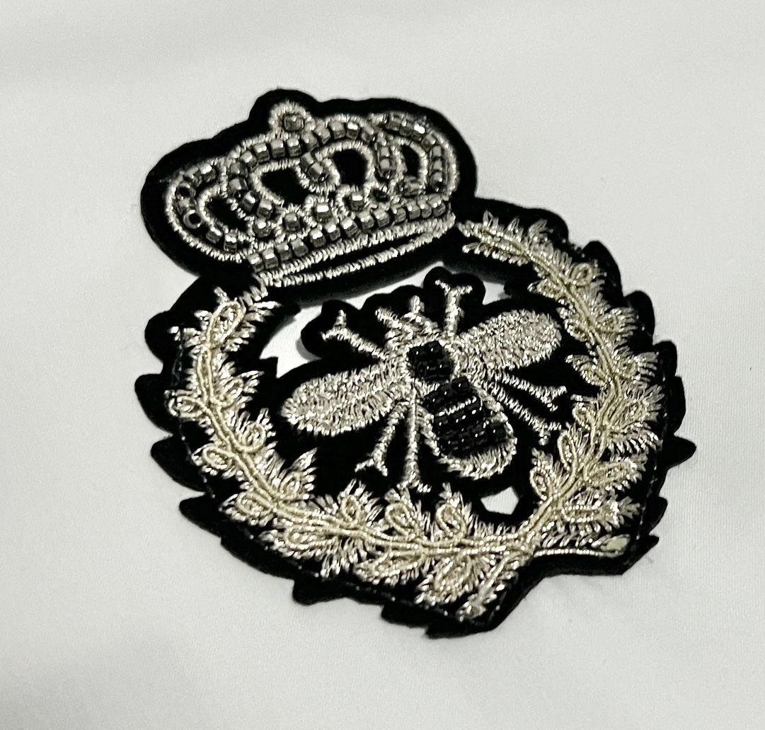 DW Shirt Dolce & Gabbana Crown Medal letters embroidered, high-quality long-sleeve shirts, same number: M-3XL - 图片 6