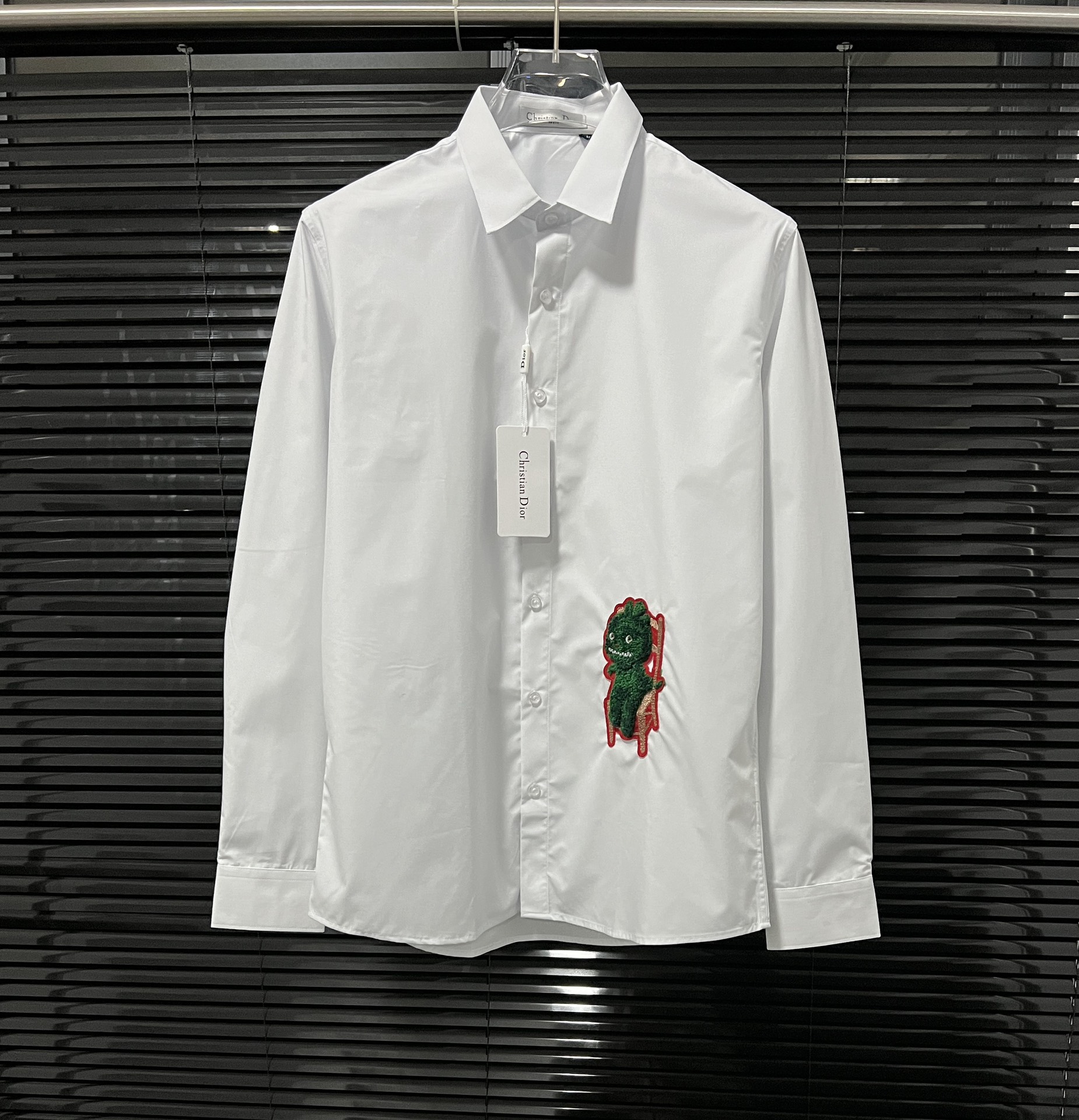 Dior Shop
 Clothing Shirts & Blouses Embroidery Unisex Long Sleeve