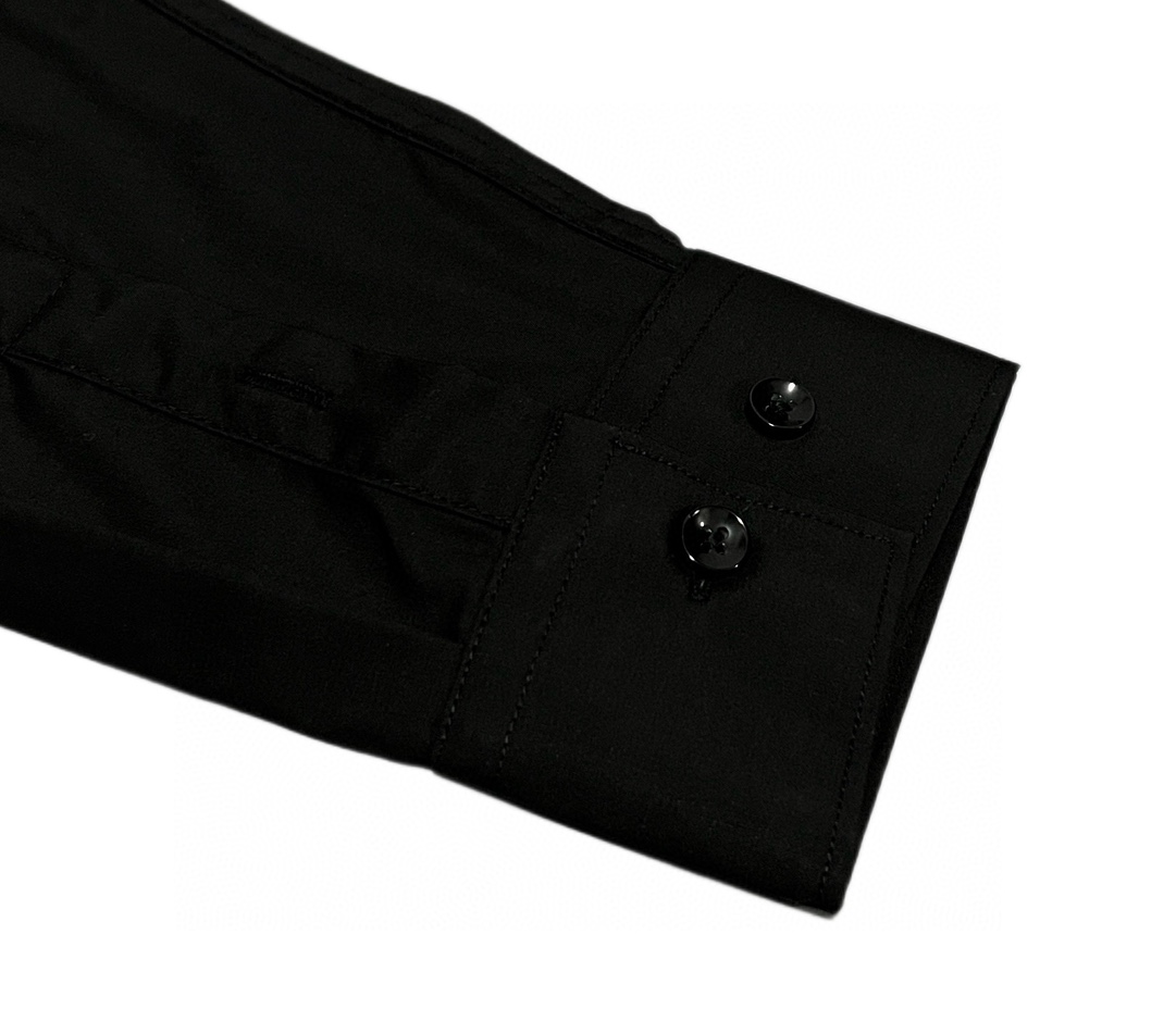 💰380 DW THE DG, THE KINGS CROWN ORDER LETTER EMBROIDERY, HIGH-QUALITY LONG-SLEEVE SHIRT, MALE AND FEMALE - 图片 9