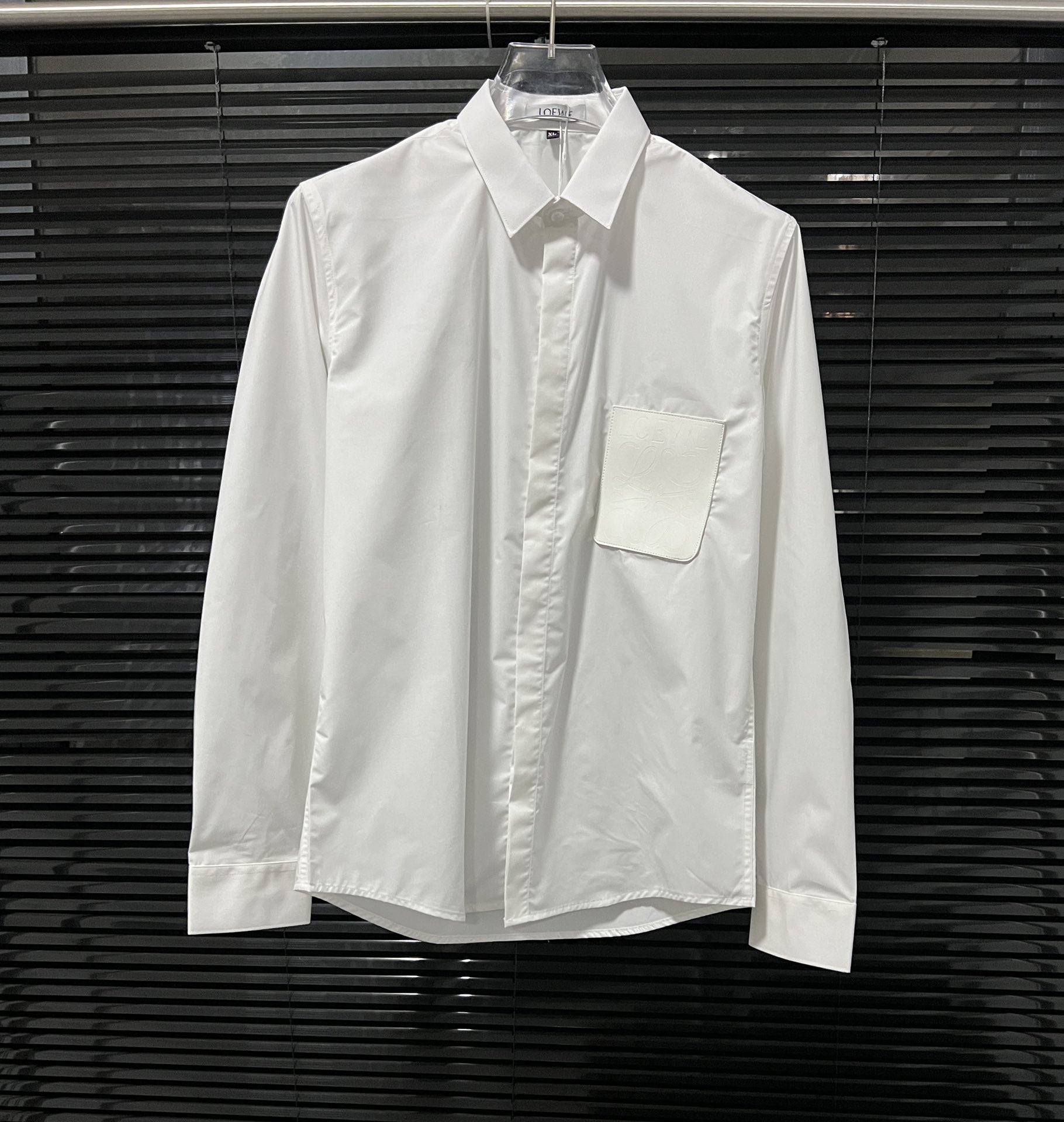 Loewe Clothing Shirts & Blouses Splicing Unisex Long Sleeve