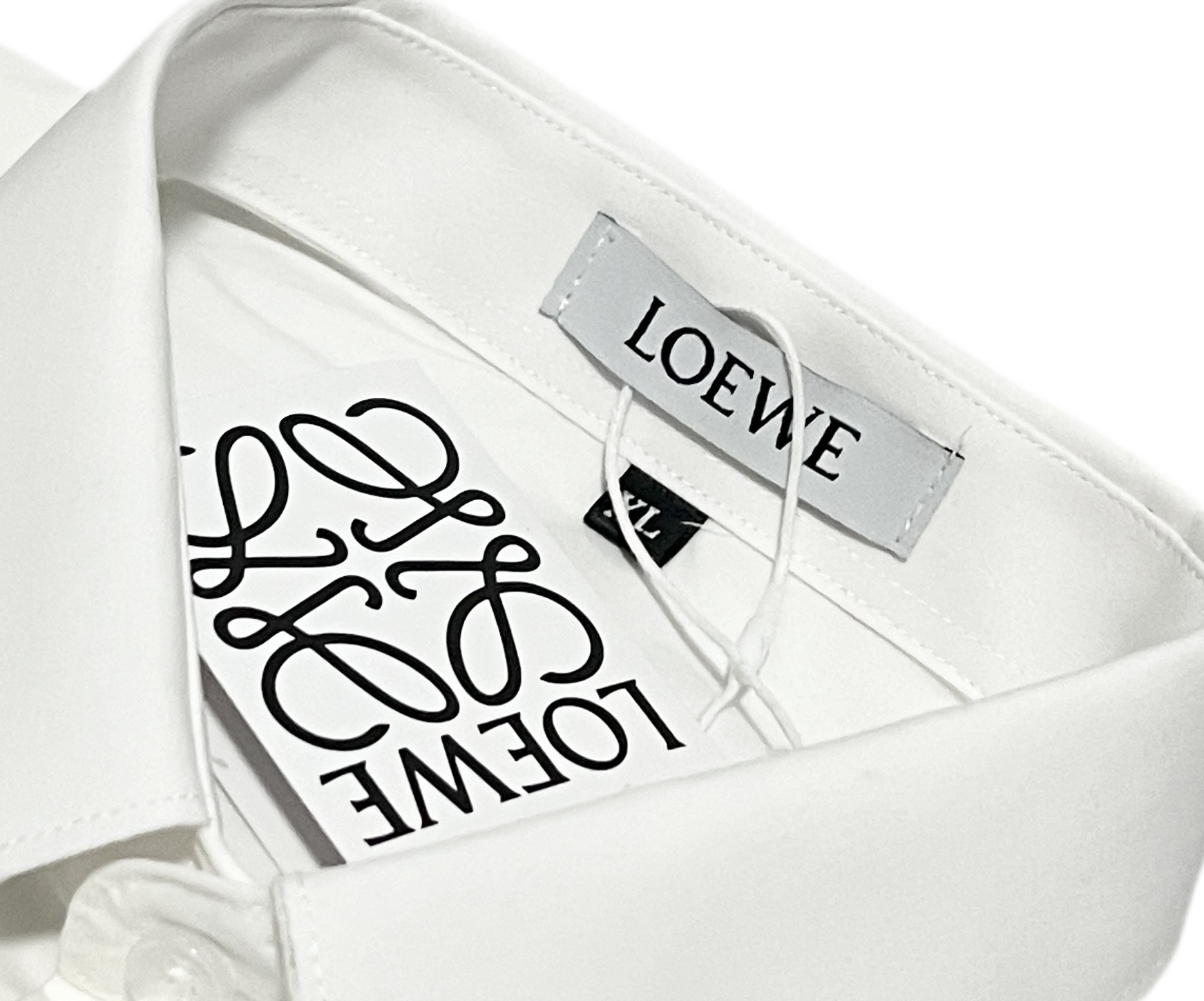 New LOWE Logo-Skin Pocket Long-Sleeve Shirt in Sizes M-3XL, Only $380 - 图片 2