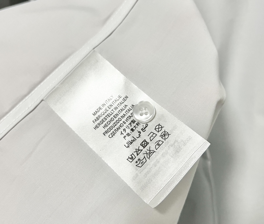 💰380 DW THE DG KINGS CROWN ORDER LETTER EMBROIDERY, HIGH-QUALITY LONG-SLEEVE SHIRT, MALE AND FEMALE. - 图片 6