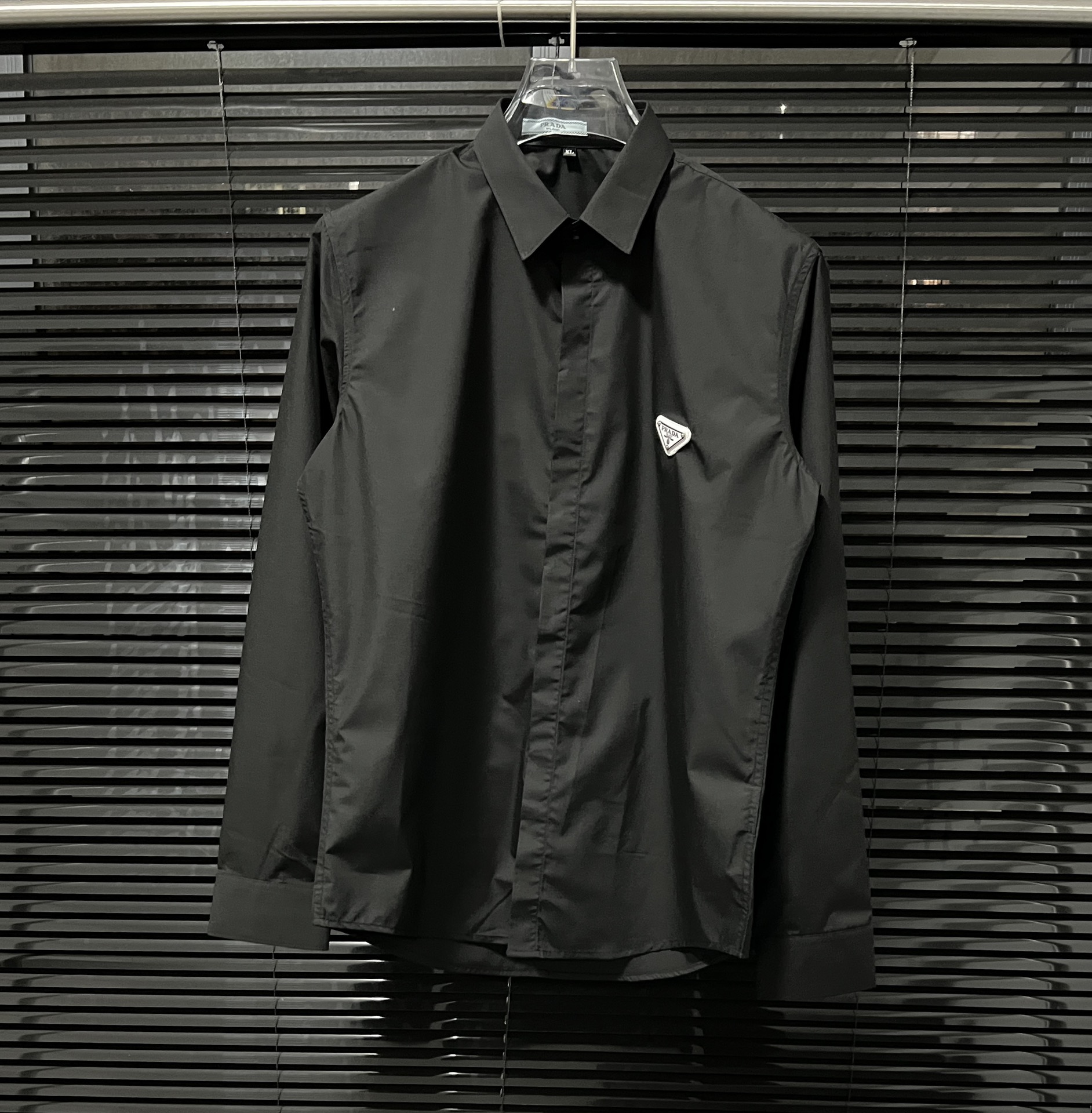 High Quality Designer
 Prada Clothing Shirts & Blouses Splicing Unisex Long Sleeve