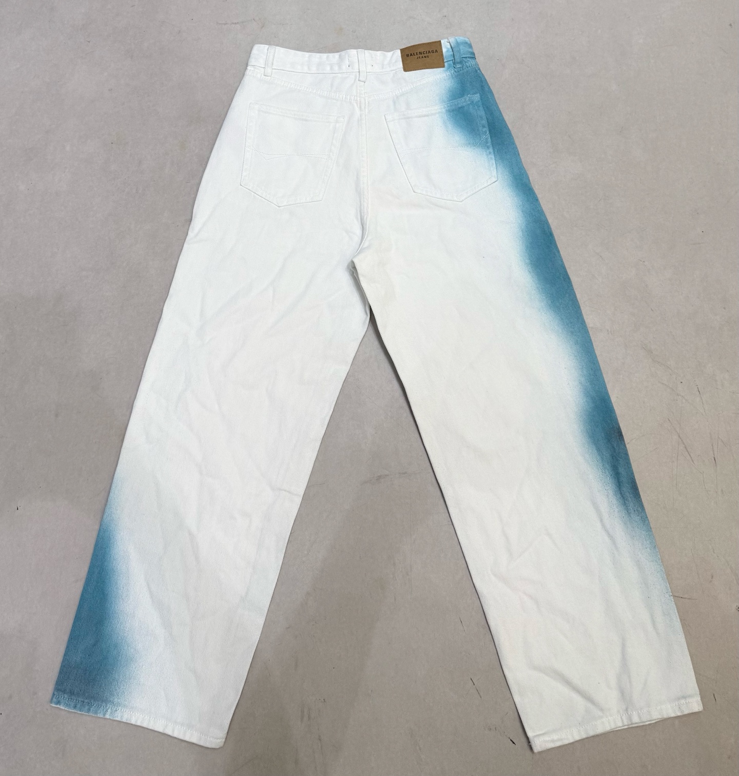 Balenciaga 25FW Distressed Wide-Leg Jeans Spray-Paint Denim Pants 3 i1755338232249 3559 0 7