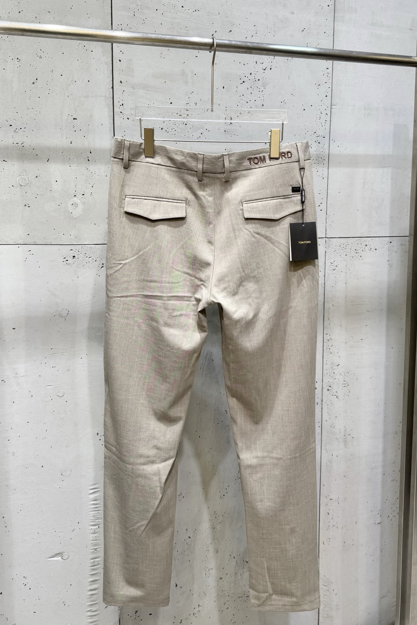 TOM FORD 25SSFW Casual Business Trousers Custom Fabric Slim Fit Pants 4 i1756114269238 6697 0 8