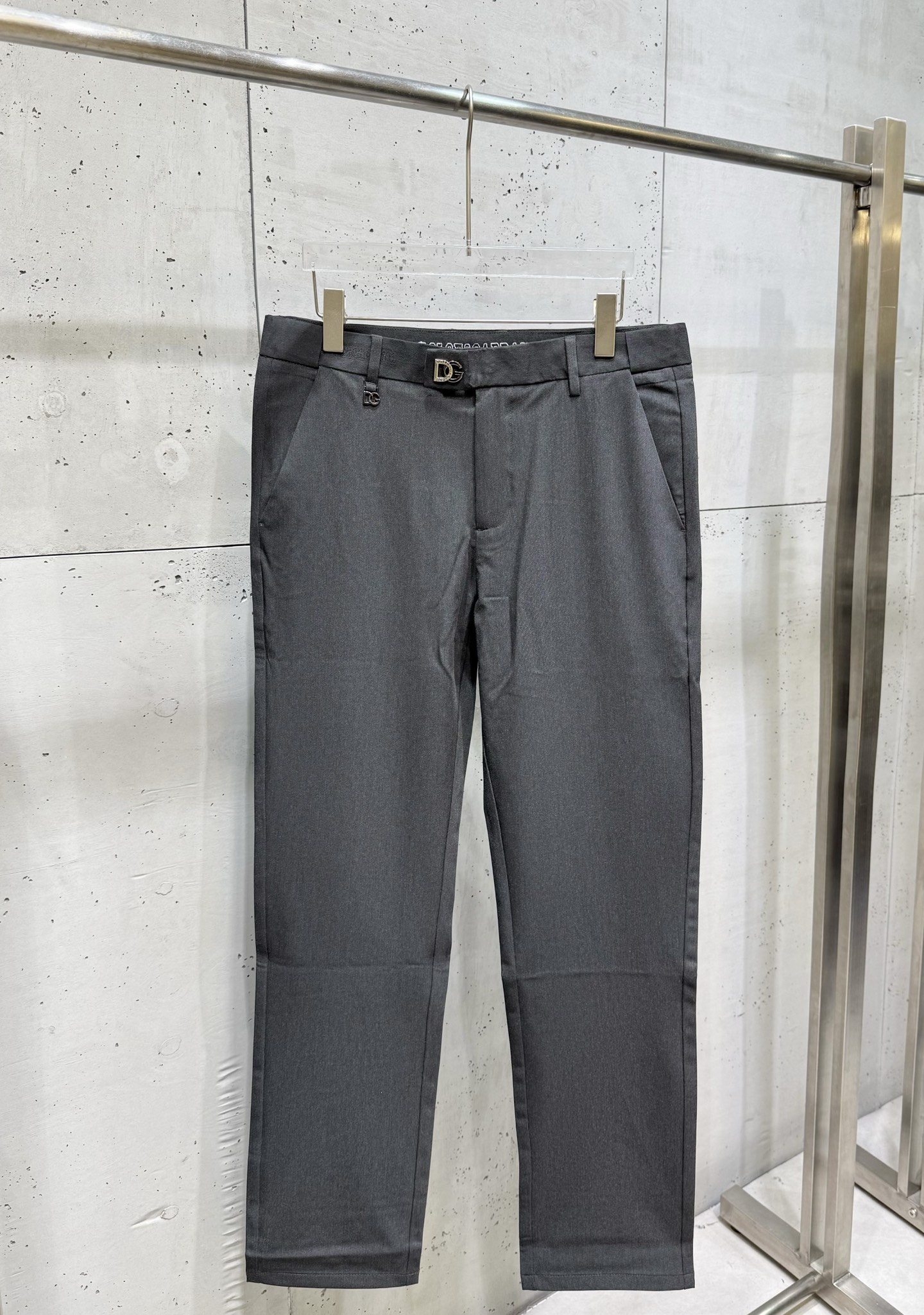 Dolce&Gabbana Men's Slim-Fit Stretch Dress Pants | Business Casual Trousers