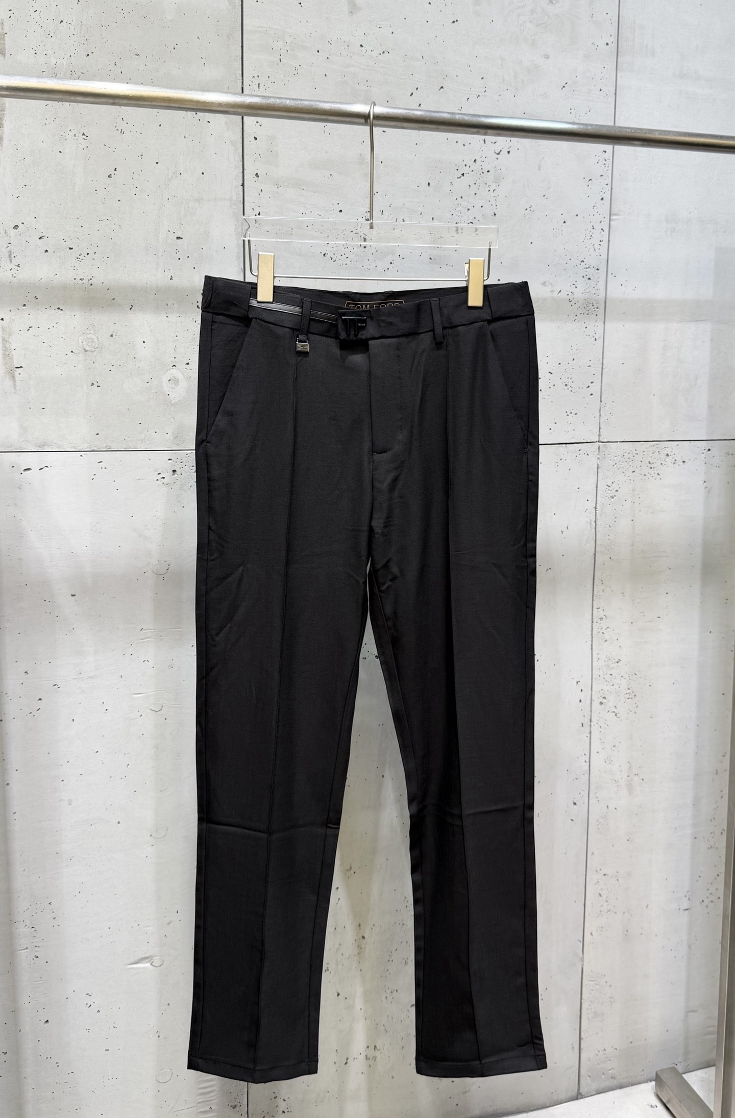 Tom Ford 25SSFW Men's Slim-Fit Business Casual Dress Pants - Comfort & Style 2 i1756123590403 6549 0 0