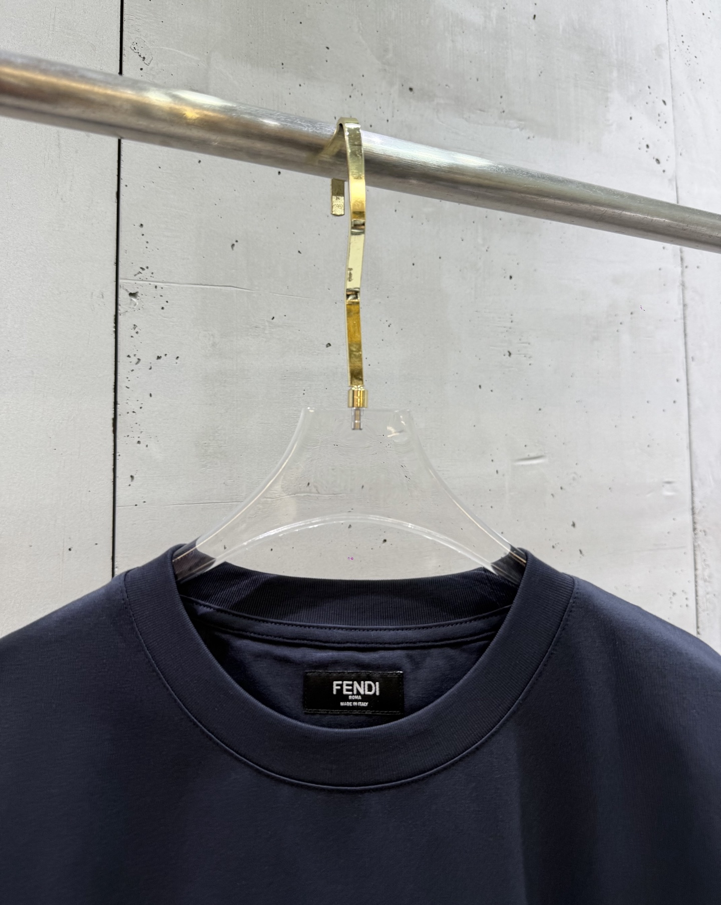 Fendi FENDI芬迪小狗图案刺绣短袖T恤