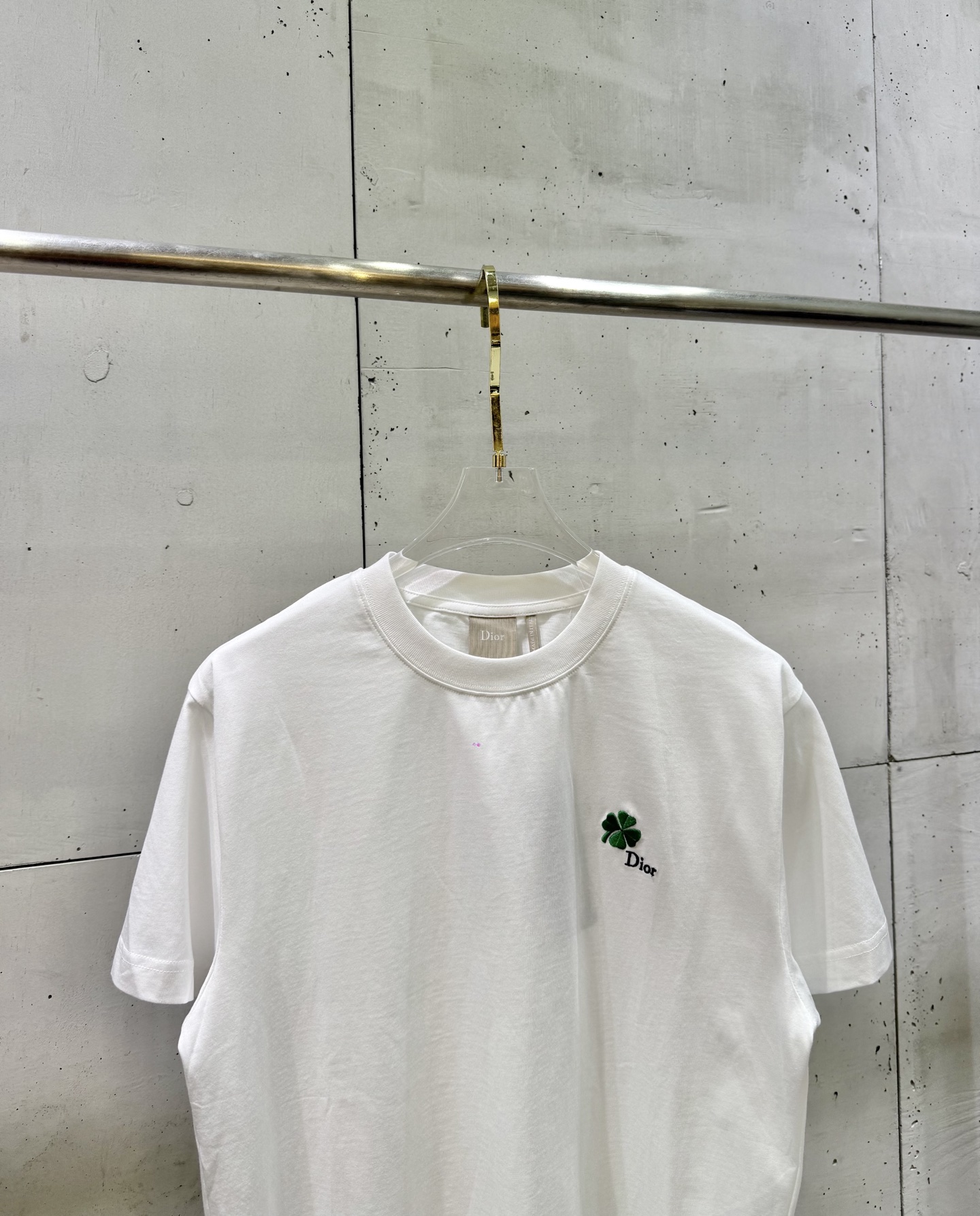 Dior Dior迪奥CD 26春夏新款 四叶草刺绣圆领T恤