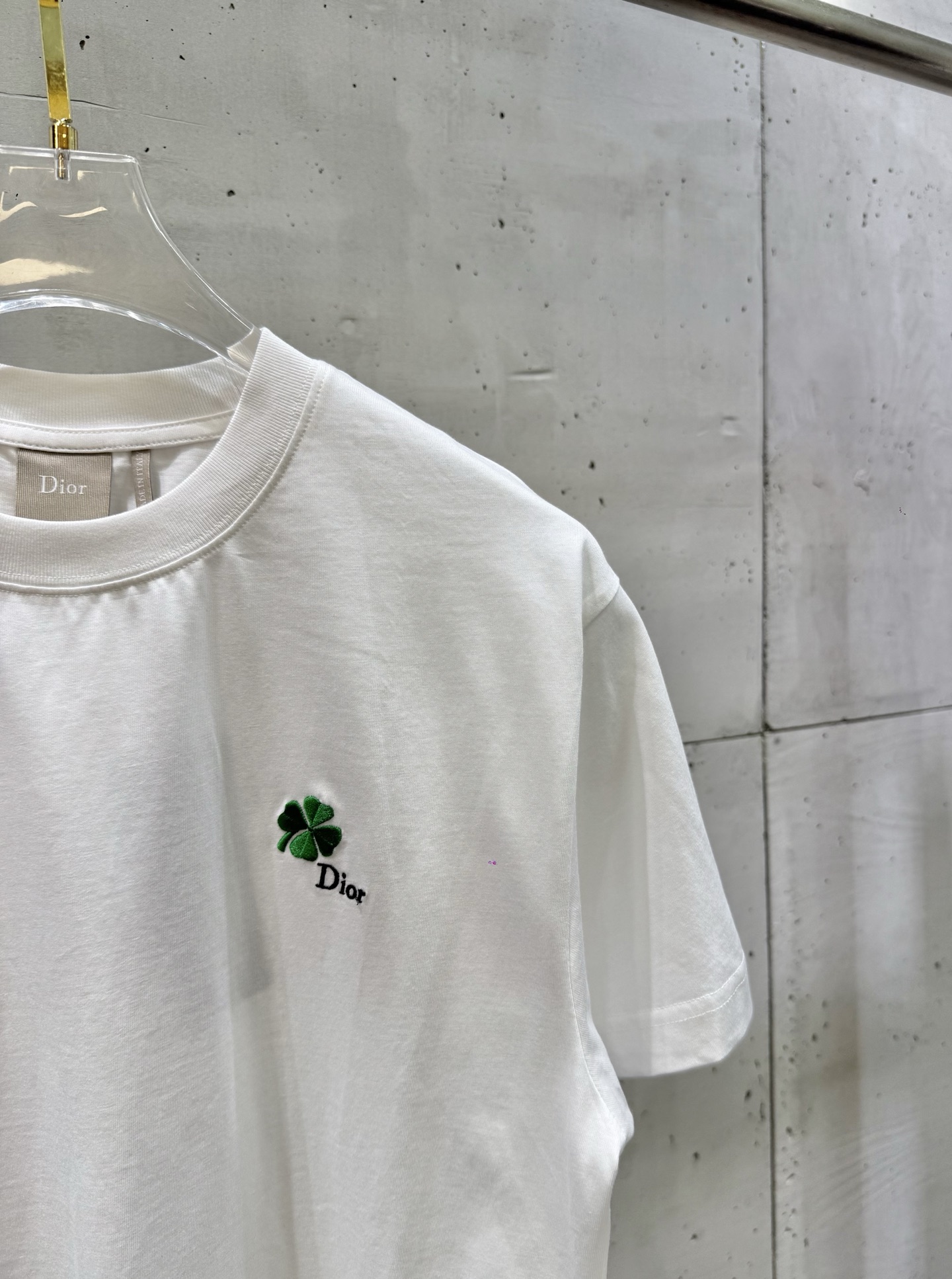 Dior Dior迪奥CD 26春夏新款 四叶草刺绣圆领T恤